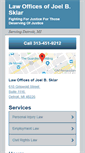 Mobile Screenshot of lawfirmdetroitmi.com