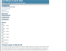Tablet Screenshot of lawfirmdetroitmi.com